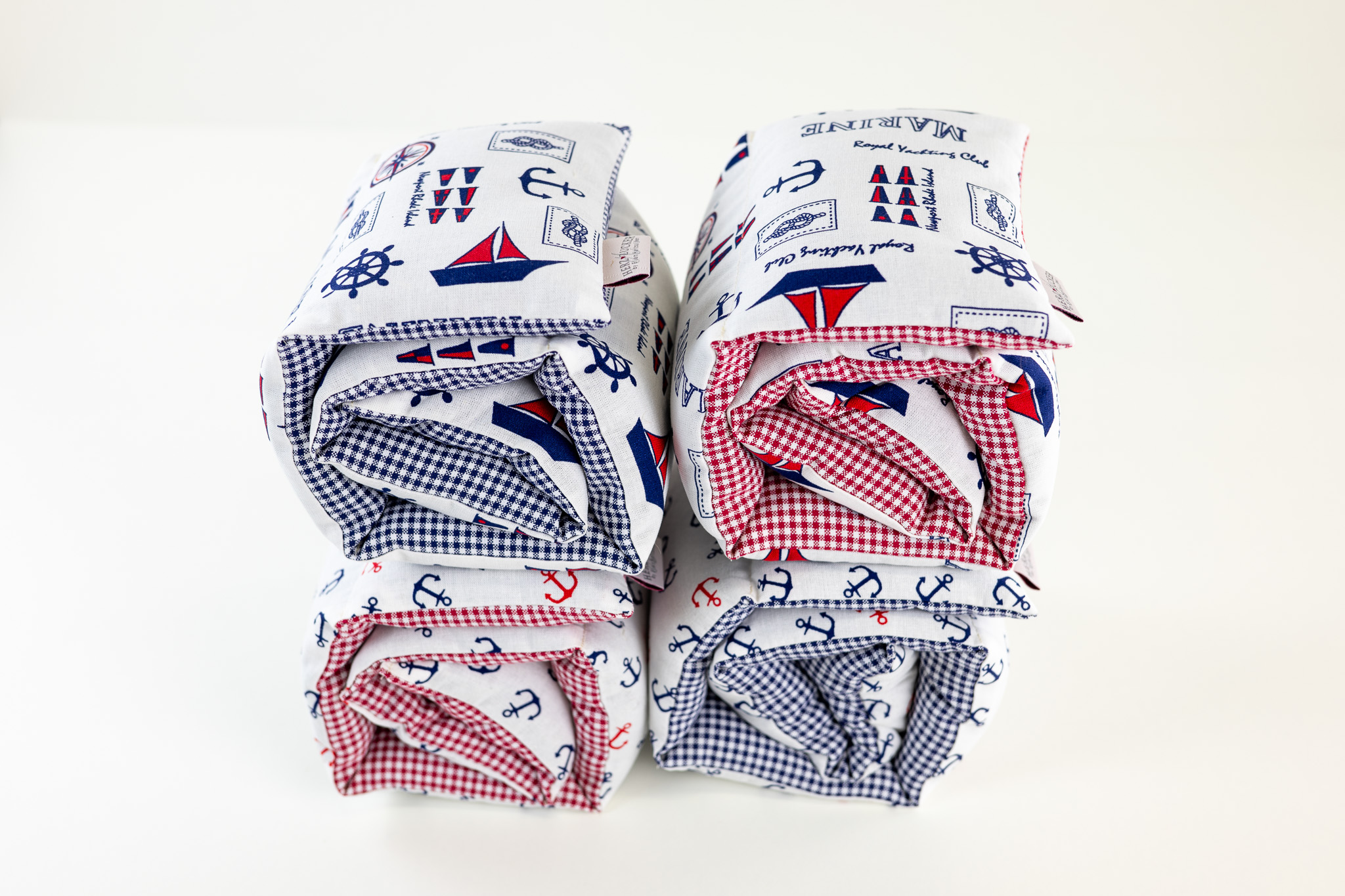 7-Kammerkissen mit Rapssamenfüllung - Maritime Kollektion