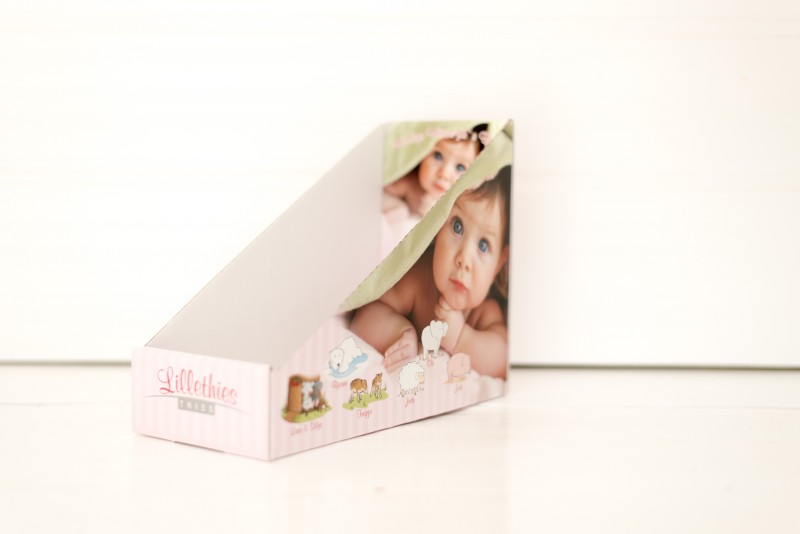 Babykissen Aufsteller - Verkaufshilfe -