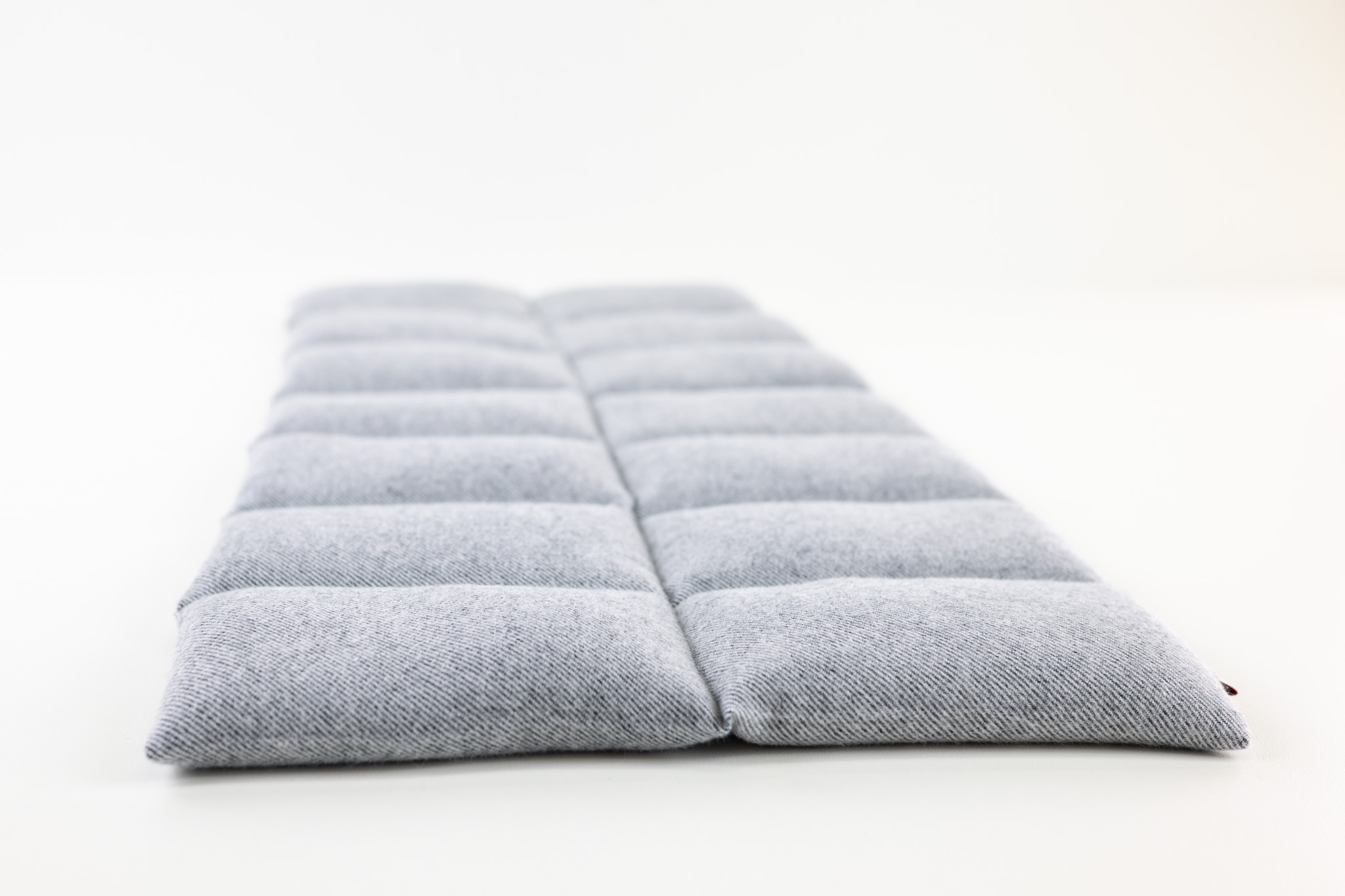 Flanell Rückenwohlfühlkissen XL mit Rapssamenfüllung