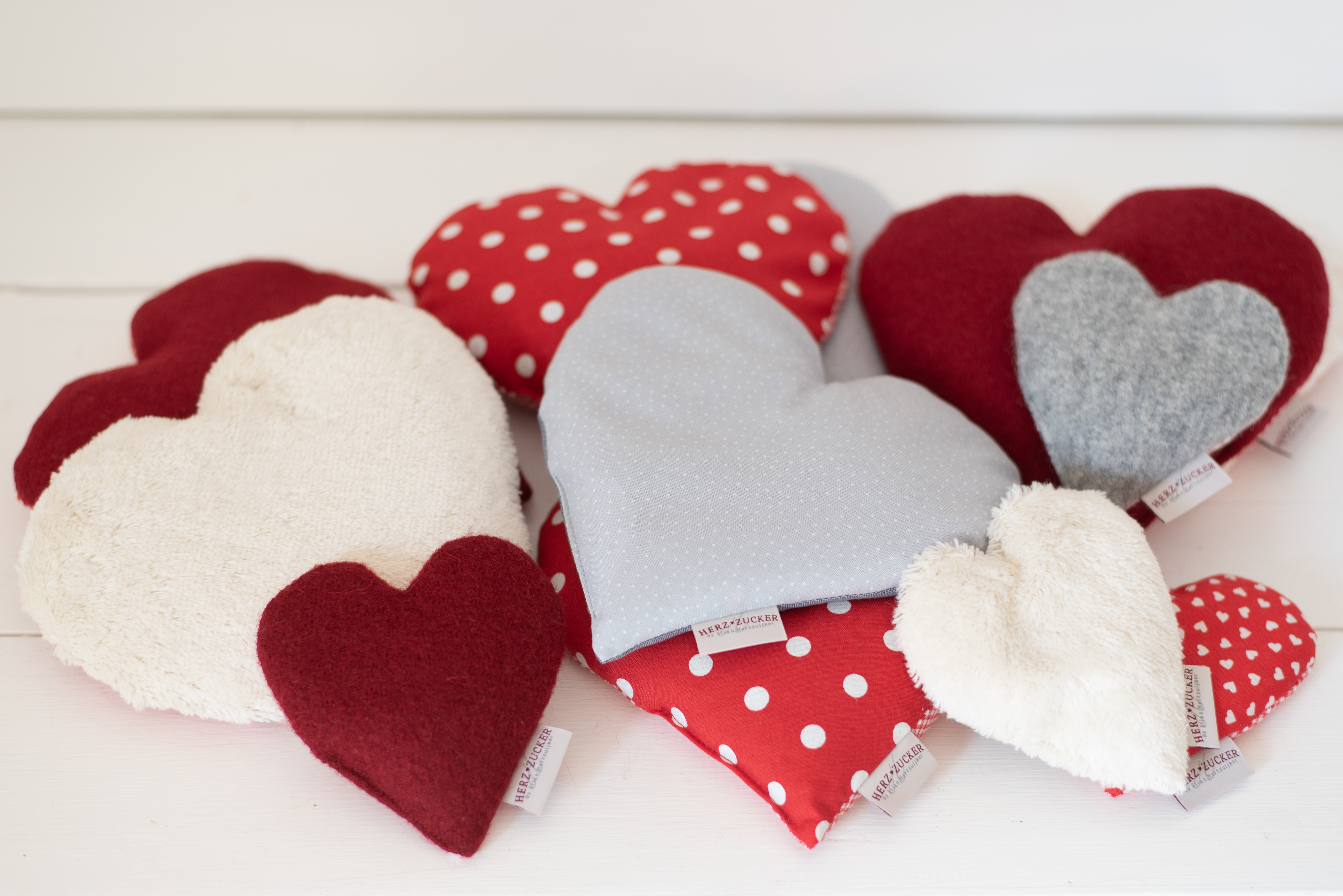 Herzkissen Paket inkl. 5% Rabatt (mit Aufsteller)