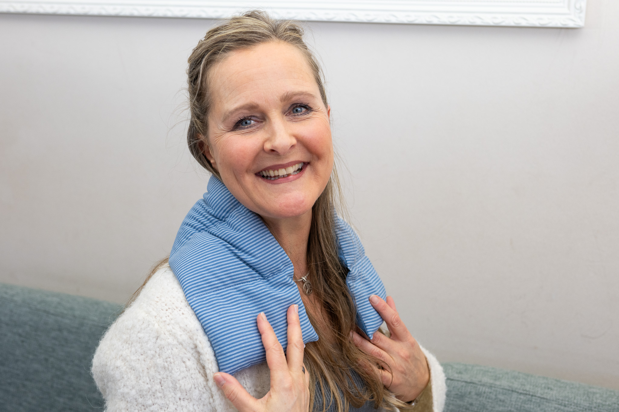 7-Kammerkissen mit Rapssamenfüllung Midsommar Kollektion