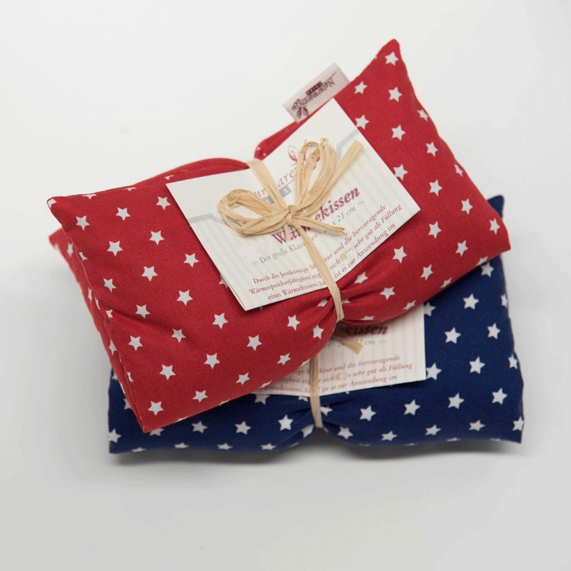 Wohlfühlkissen "Großer Klassiker" mit Kirschkernfüllung